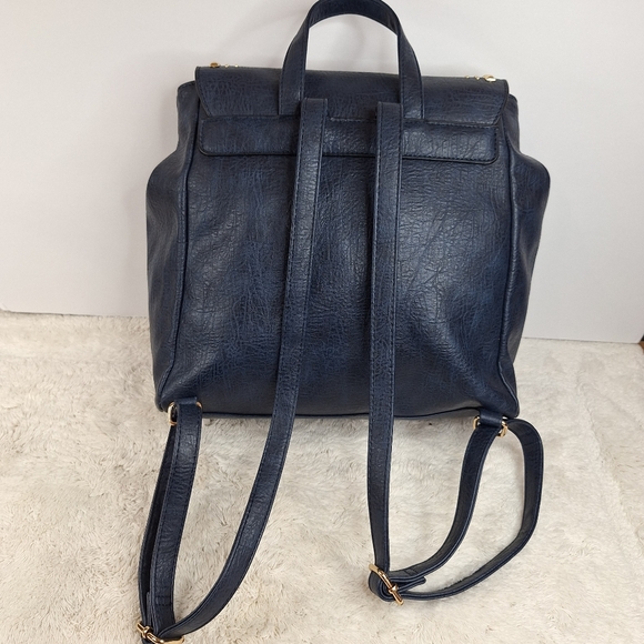 SAM & HADLEY NAVY BLUE BACKPACK - Picture 6 of 12